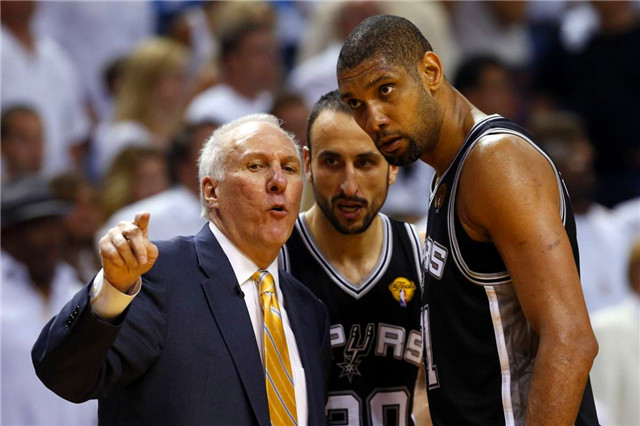  马刺波波维奇执教千胜，队史首位功勋教头  